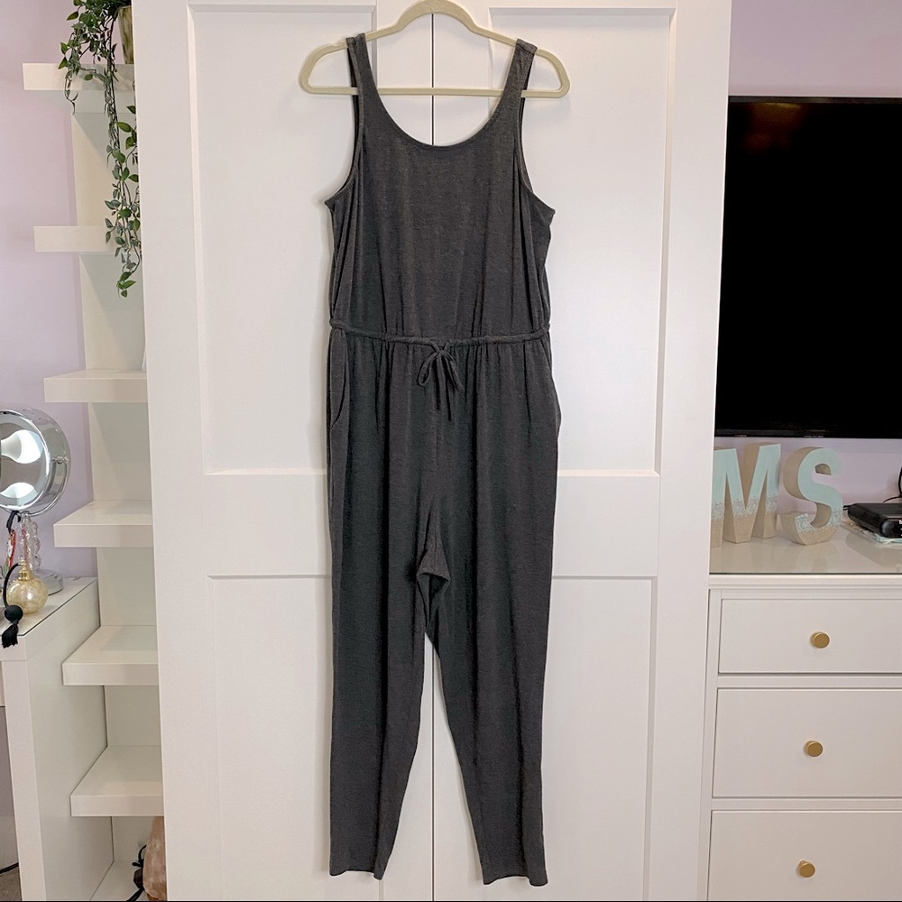 Torrid Grey Jersey jumpsuit